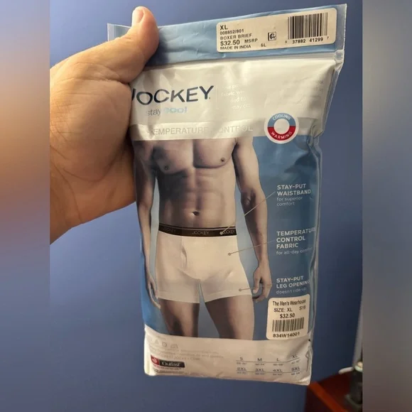 🆕 Brand New Jockey StayCool 3-Pack Boxer Briefs - Picture 4 of 6